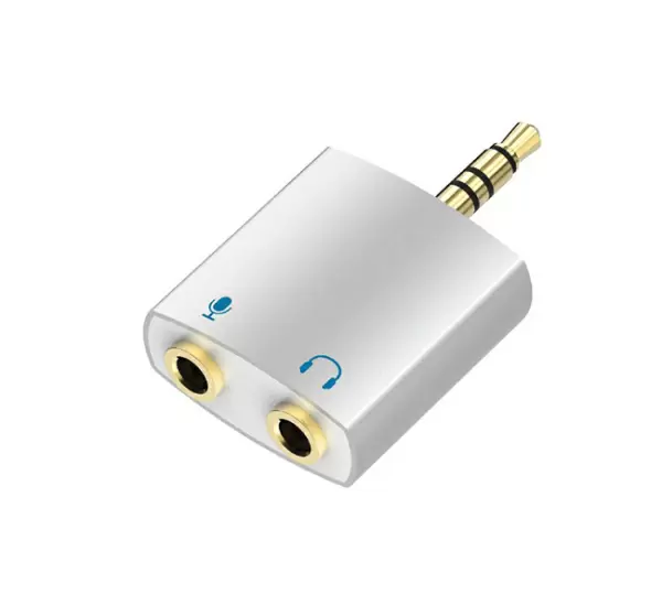 3.5 mm äänisovitin / audiojakaja (uros - naaras) 