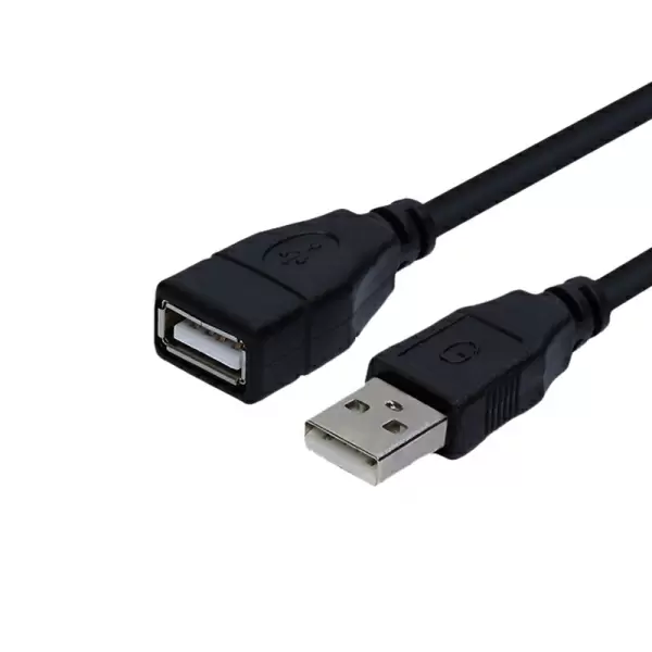 USB 2.0 jatkokaapeli A (uros) - A (naaras)