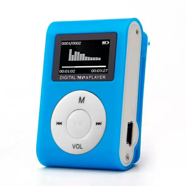 MP3-soitin Micro SD-muistikortilla ja kortinlukijalla 
