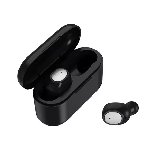 Bluetooth Langattomat nappikuulokkeet (Musta)