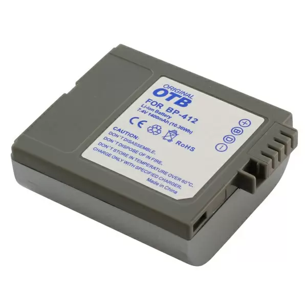 Canon BP-412 yhteensopiva akku, 1400 mAh