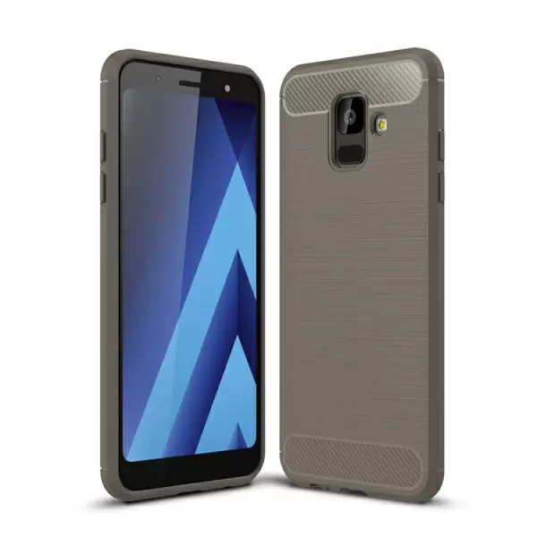 Samsung Galaxy A6 (2018) TPU-suojakotelo (Harmaa)