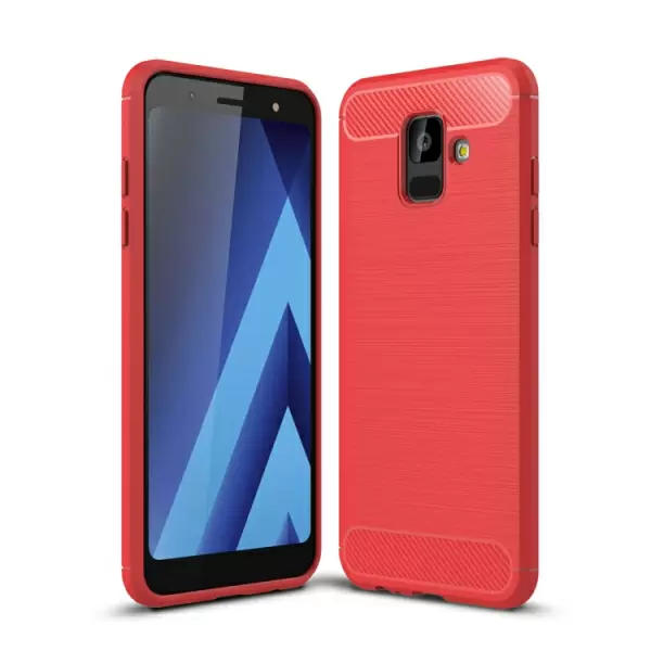 Samsung Galaxy A6 (2018) TPU-suojakotelo (Punainen)