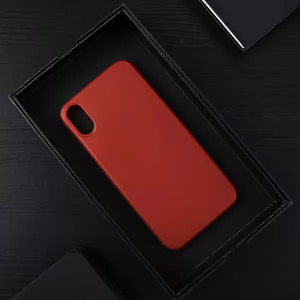 iPhone X Ultra ohut suojakuori (Punainen)