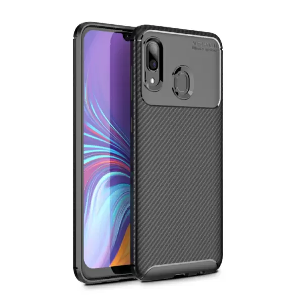 Samsung Galaxy A40 suojakuori (musta)