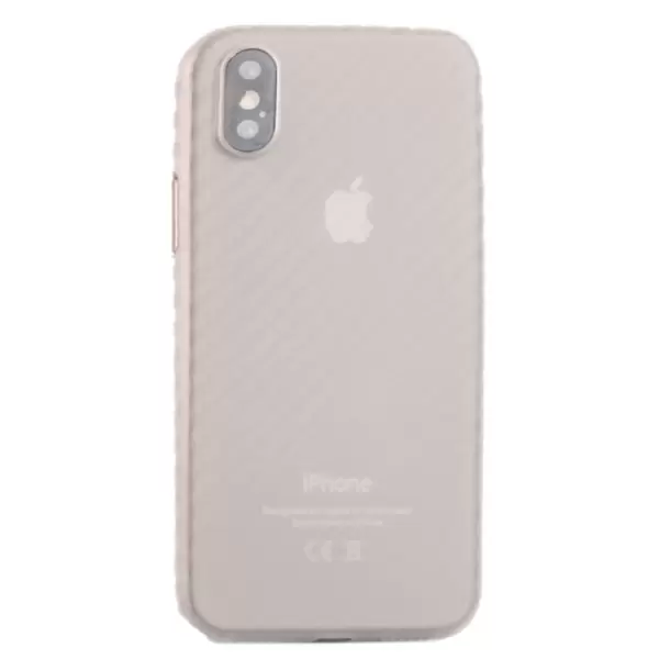 iPhone X / XS suojakuori (läpinäkyvä)