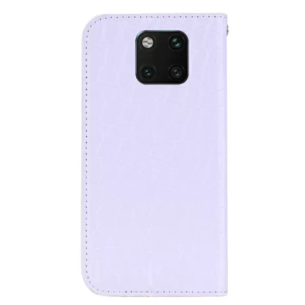 Huawei Mate 20 Pro nahkainen kotelo (valkoinen)