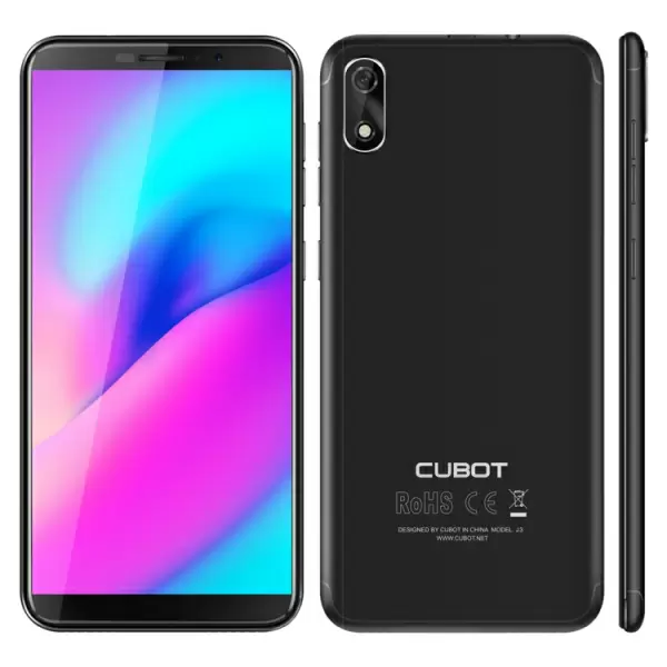 Cubot J3 1Gt + 16 Gt, 3G, Dual-SIM (Musta)