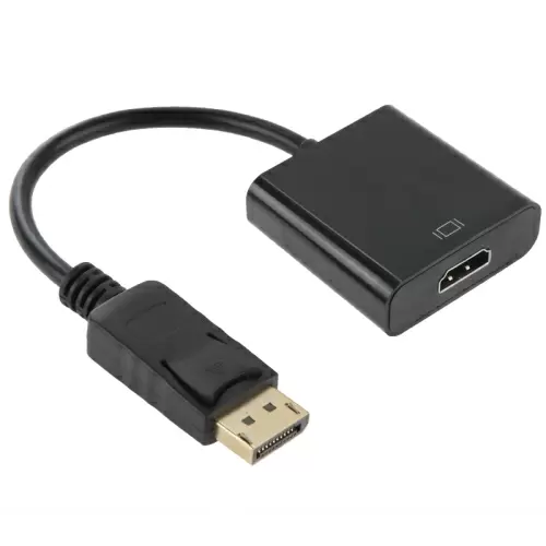 Display Port - HDMI -adapteri, 15 cm