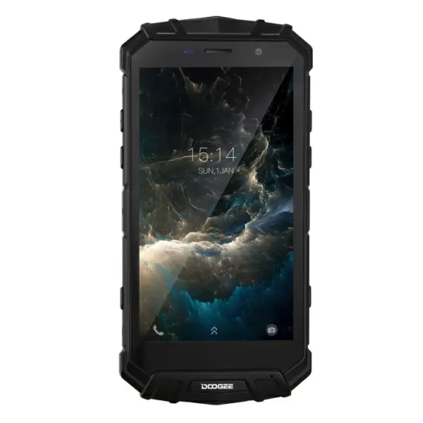 DOOGEE S60 6Gt+64Gt kestävä 5580mAh 5.2” 4G-puhelin (Musta)