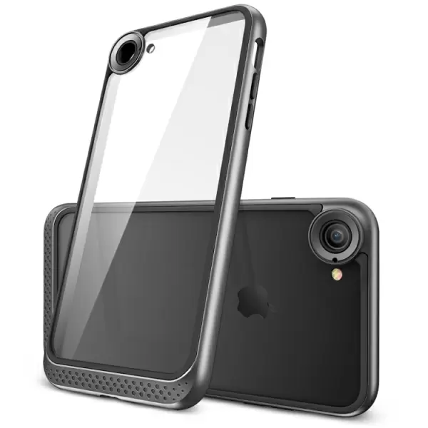 iPhone 8 / 7 TPU suojakotelo (Musta)