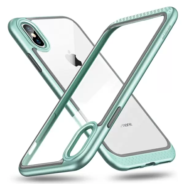 iPhone X TPU-suojakotelo (Mintunvihreä)