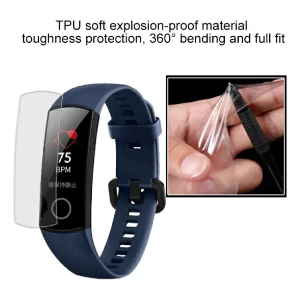 Huawei Honor Band 4/ band 5 näytön suojakalvo, 3 kpl