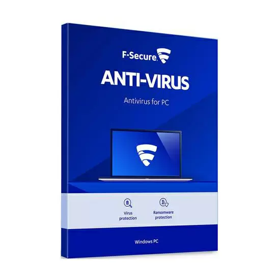 F-Secure Anti-Virus 1 PC:lle 1 vuodeksi  