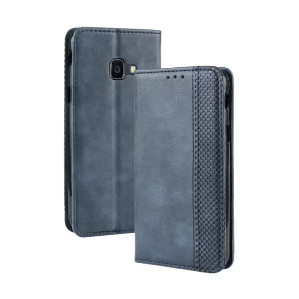Samsung Galaxy Xcover 4s nahkainen suojakotelo (sininen)