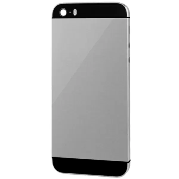 iPhone 5S täysi alumiininen takakansi (Harmaa)