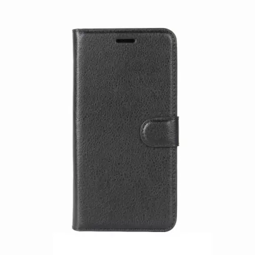 Samsung Galaxy J7 (2017) nahkainen suojakotelo (musta)