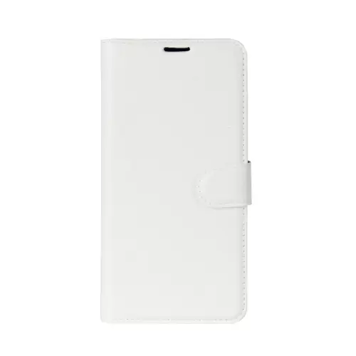 Samsung Galaxy J7 (2017) nahkainen suojakotelo (valkoinen)