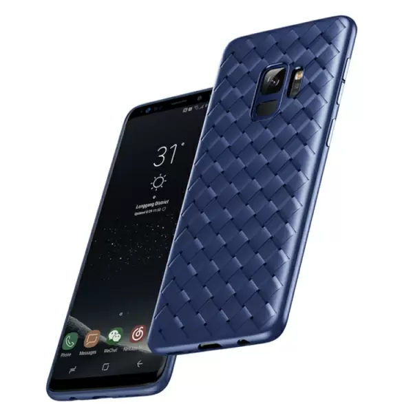 Samsung Galaxy S9 TPU breathable soft case (blue)