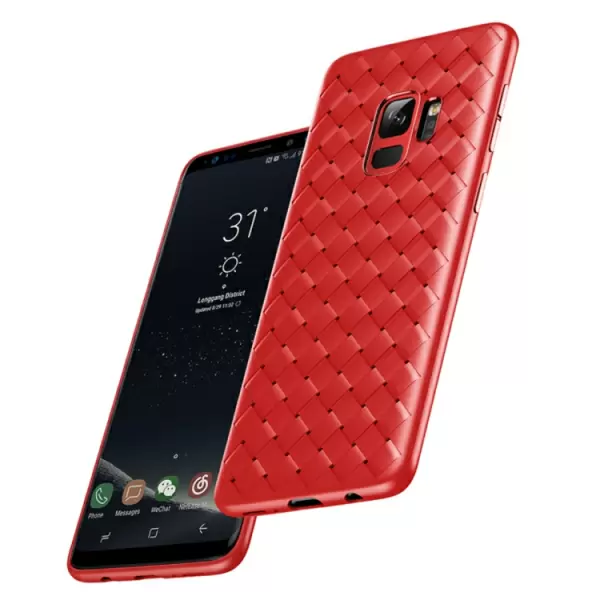 Samsung Galaxy S9 suojakuori (punainen)