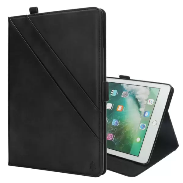 iPad Pro 10.5 tuumaa nahkainen suojakotelo (musta)