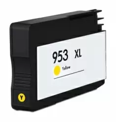 HP 953XL yhteensopiva mustekasetti (F6U18AE), keltainen 