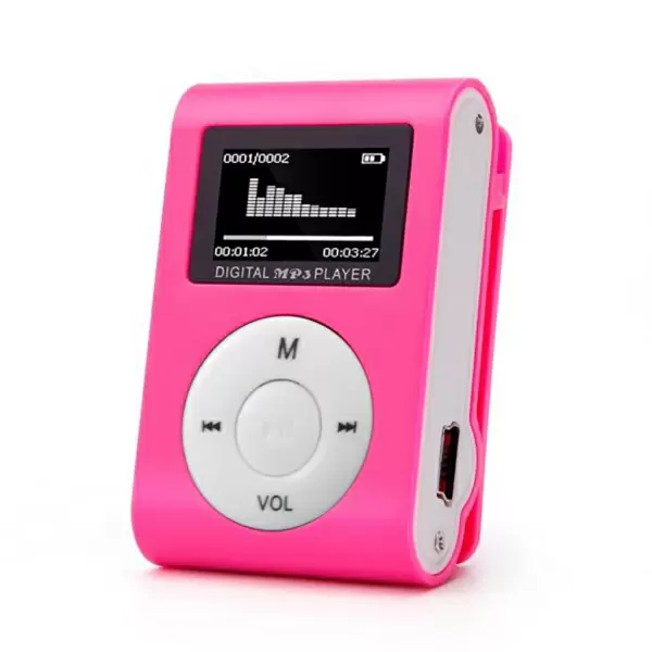 MP3-soitin Micro SD-muistikortilla ja kortinlukijalla