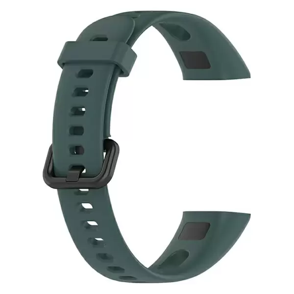 Huawei Band 4 silikoniranneke tummanvihreä