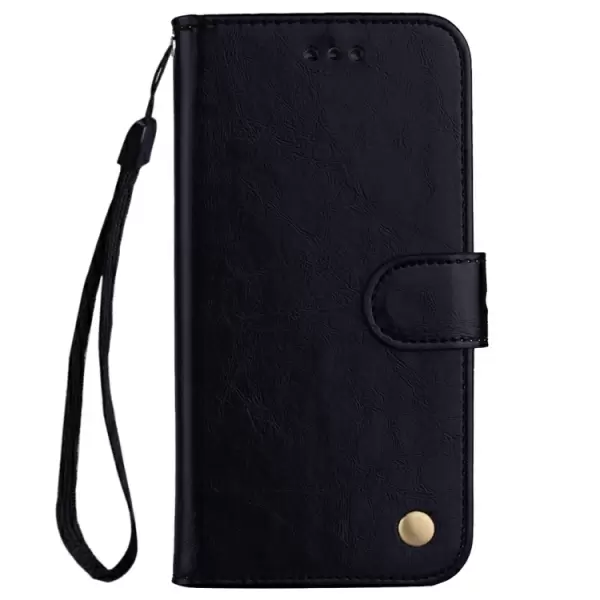 Huawei Honor 6A nahkakotelo (musta)