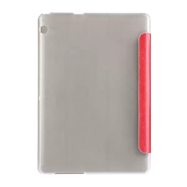 Huawei MediaPad T3 10 silkki tekstuurinen suojakotelo (punainen)