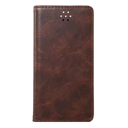 Huawei P9 suojakotelo korttipaikoilla (ruskea)