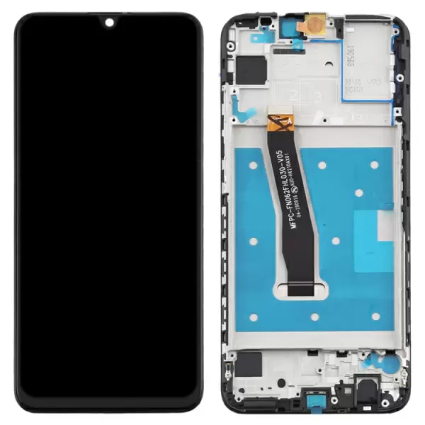 LCD ja kosketusnäyttö kehyksellä Huawei P Smart (2020)