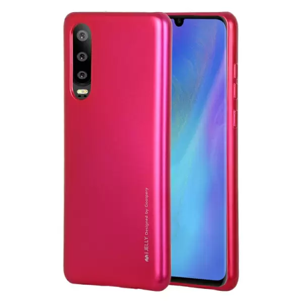 Suojakuori Huawei P30: lle (punainen punainen)