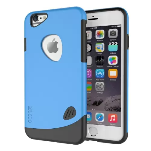 Suojakotelo iPhone 6 / 6S puhelimelle, sininen