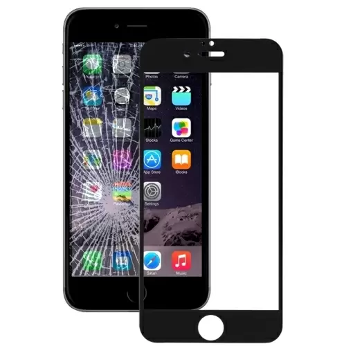 iPhone 6 Plus/ 6s Plus näytönsuojalasi, musta