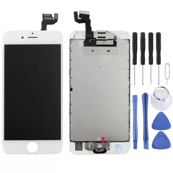 iPhone 6S LCD näyttö ja kosketuspaneeli (valkoinen), alkuperäinen laatu