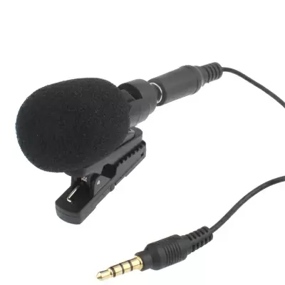 iPhone ammattimainen stereoäänitysmikrofoni (Musta)