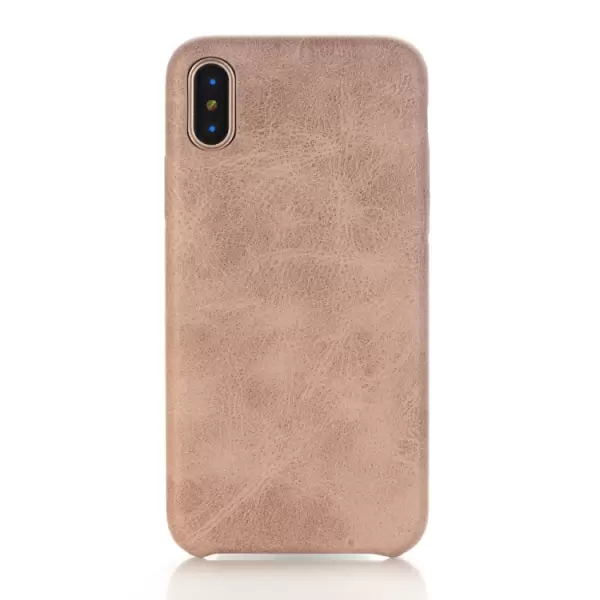 iPhone X suojakuori (ruskea)