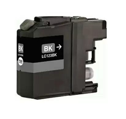 Brother LC123BK tarvikekasetti B-123B, Musta