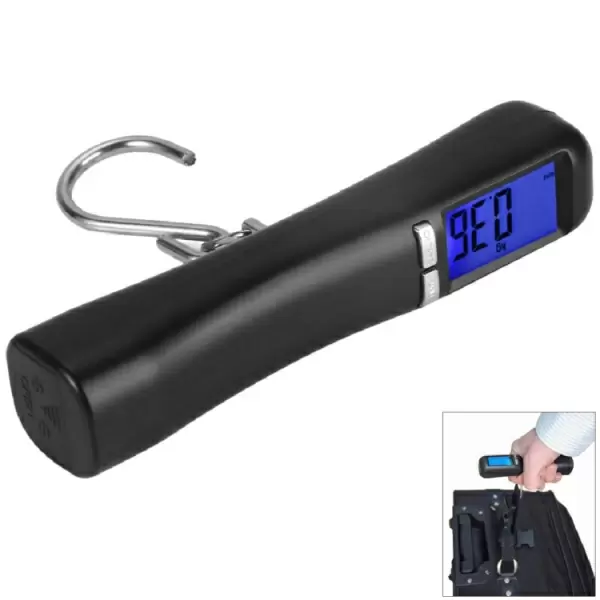 LCD-taustavalaistu 40kg matkalaukkujen digitaalinen paino