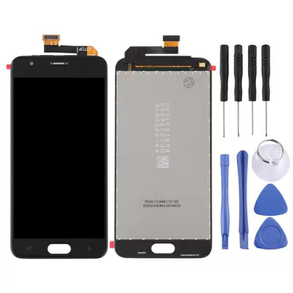 Galaxy J3 (2018) / J337 LCD-näyttö ja kosketusnäyttö (Musta) 