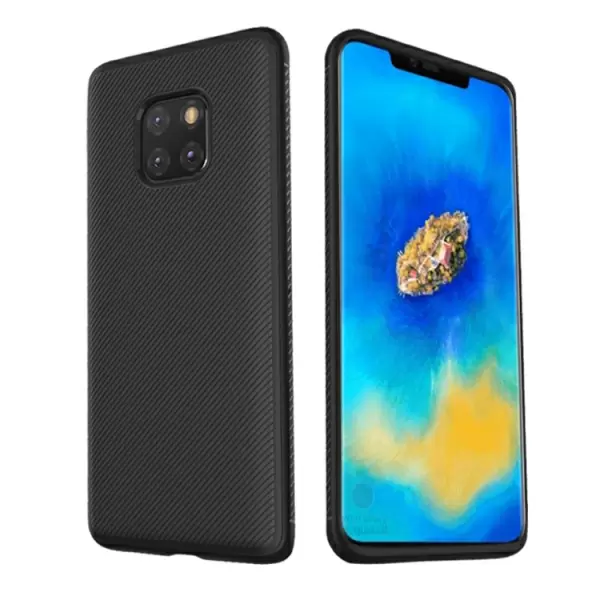 Huawei Mate 20 Pro TPU-suojakotelo (Musta)