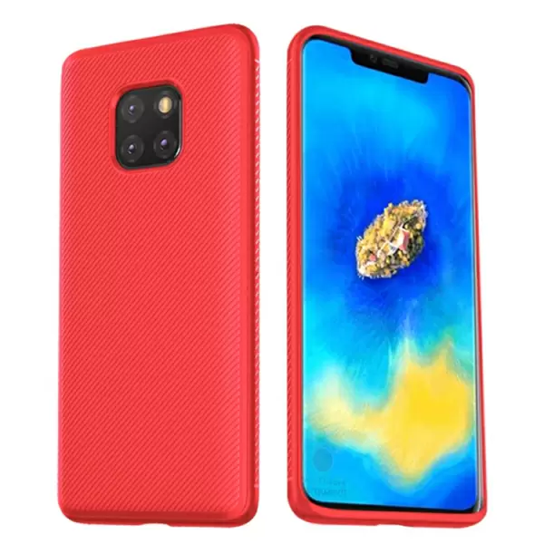 Huawei Mate 20 Pro TPU-suojakotelo (Punainen)