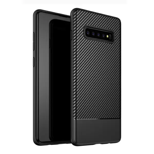 Samsung Galaxy S10+ suojakuori (musta)