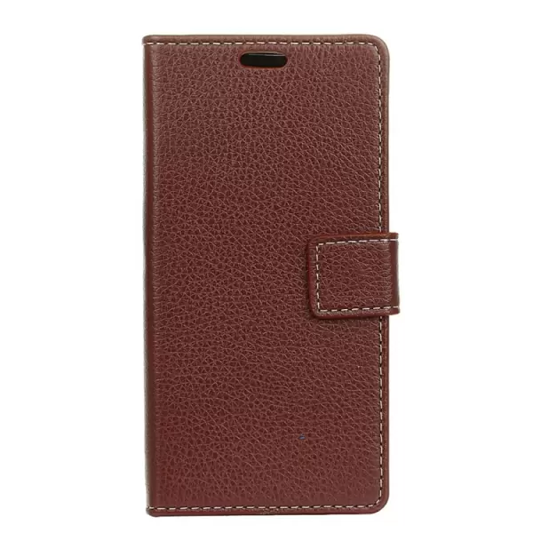 Huawei P30 nahkainen suojakotelo (ruskea)