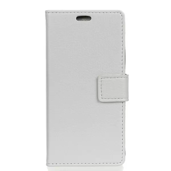 Huawei P30 nahkainen suojakotelo (valkoinen)