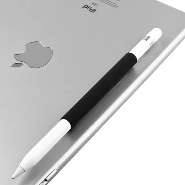 Magneettinen silikonihiha Apple kynälle (Musta)