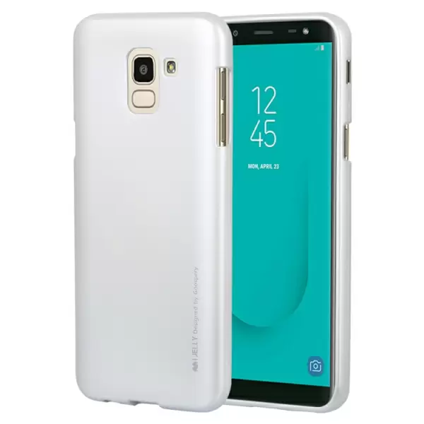 Samsung Galaxy J6 (2018) pehmeä TPU-suojakotelo (Hopea)