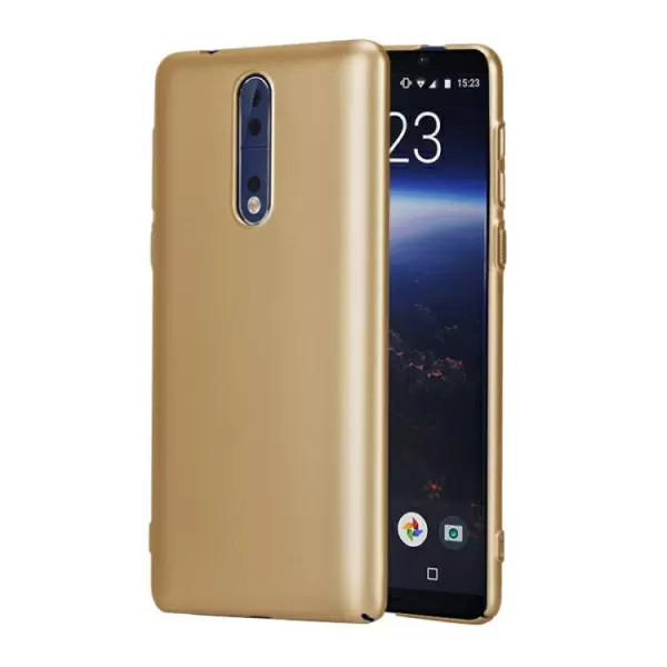 Nokia 8 ultra ohut suojakuori, kulta