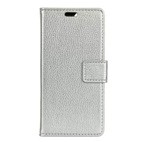 Nokia 6 lompakkokotelo (hopea)